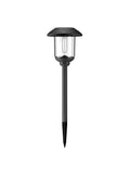 SolarCentre Black Grace outdoor garden solar light - British product