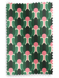 Orla Kiely Florida roman blind jade green 100% cotton - British product