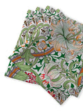 William Morris Gallery Golden Lily Pack of 4 100% Cotton Napkins