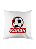 Treat Republic personalisable football cushion cover 45cm, imported from the UK