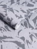 Graham & Brown Denim Shadow Play wallpaper sample A4, imported from the UK