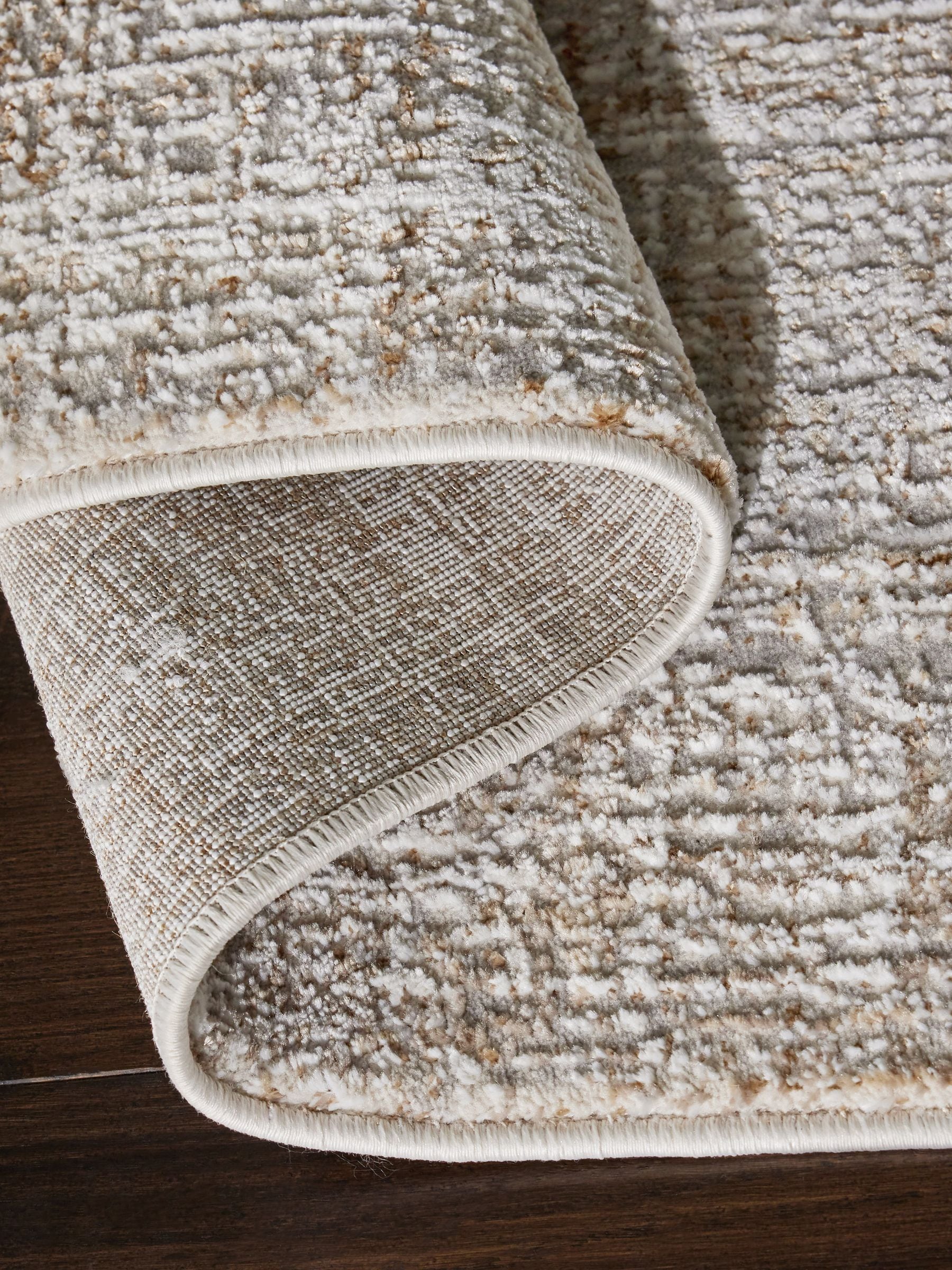 Natural Chic Textured Runner machine woven runner, UK version
