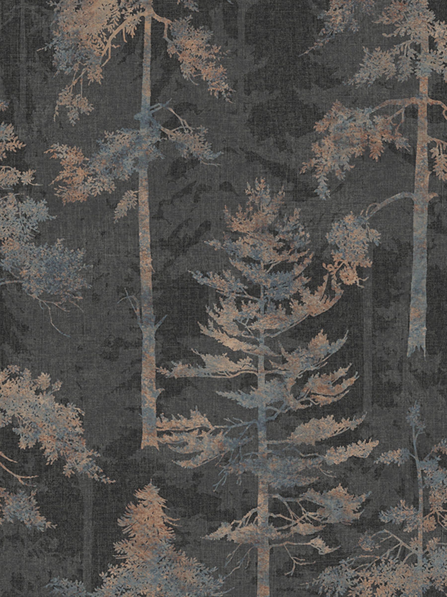 Graham & Brown Norse wallpaper in brown tones, UK version