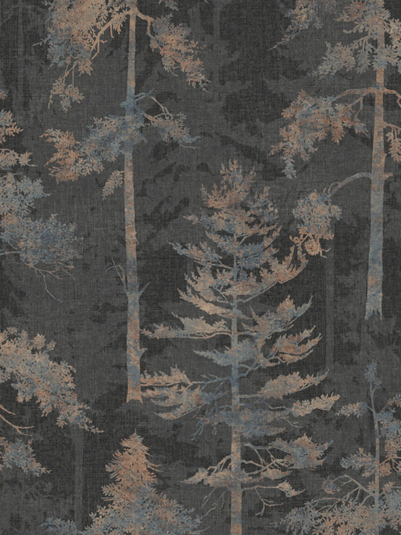 Graham & Brown Norse wallpaper in brown tones, UK version