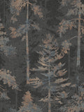 Graham & Brown Norse wallpaper in brown tones, UK version