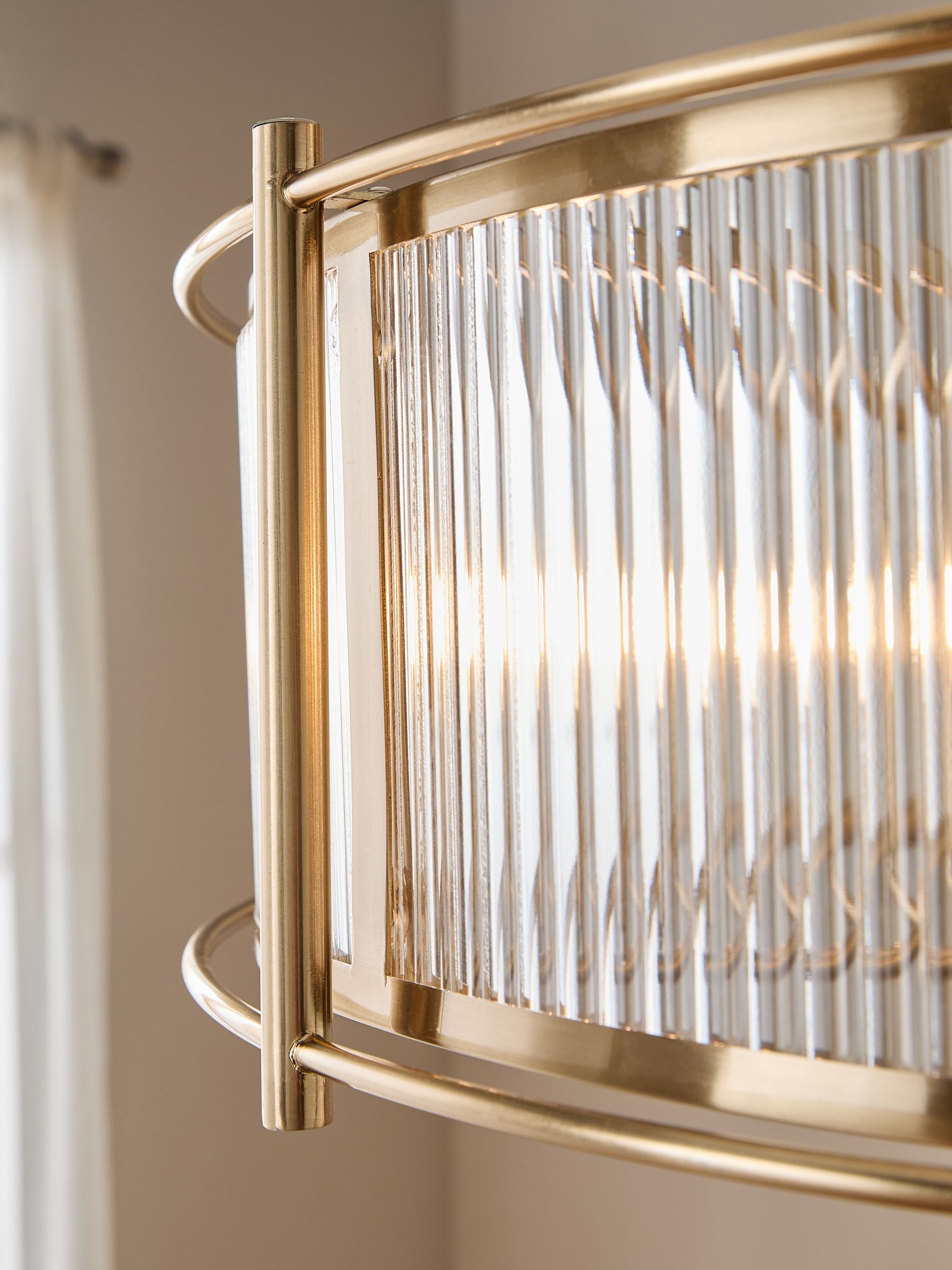 Brass Hertford Chandelier 6 Light Ceiling Light