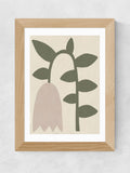 East End Prints Oak Tulip Framed Art Print - British product