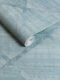 Graham & Brown Lorenzo Geo Breathe wallpaper sample A4 (British brand)