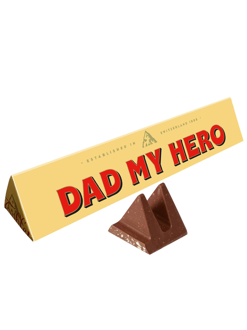 Toblerone Chocolate 360G Dad My Hero Bar