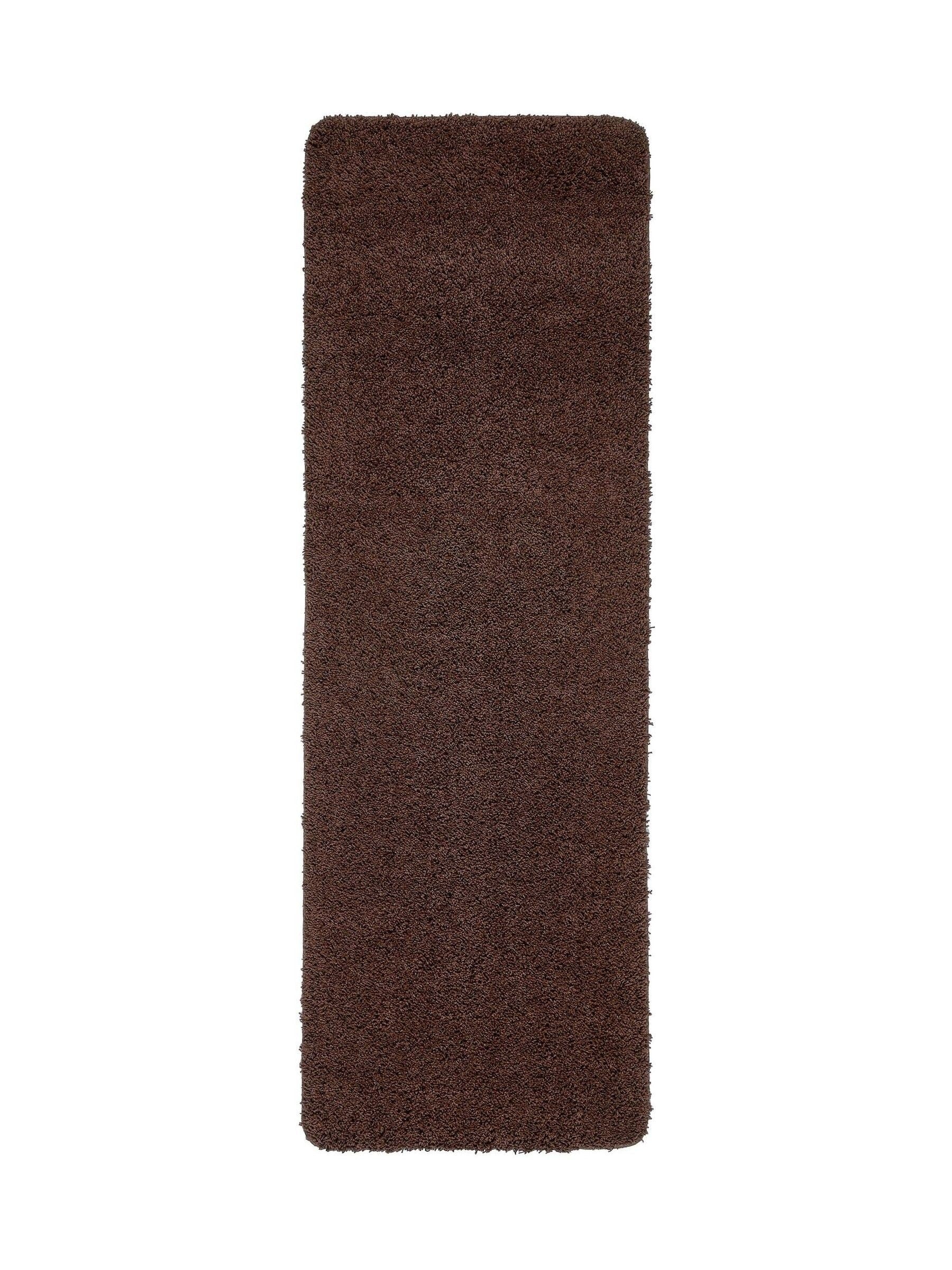 My Rug chocolate shaggy runner, UK version