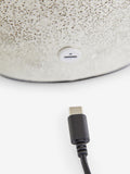 Grey Kineton large rechargeable table lamp, imported from the UK