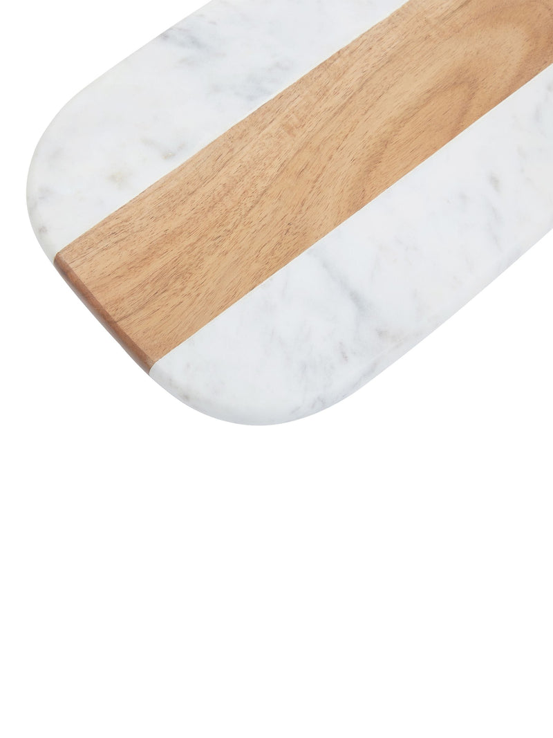 Maison by Premier marble acacia chopping board 40x18x2cm, imported from the UK