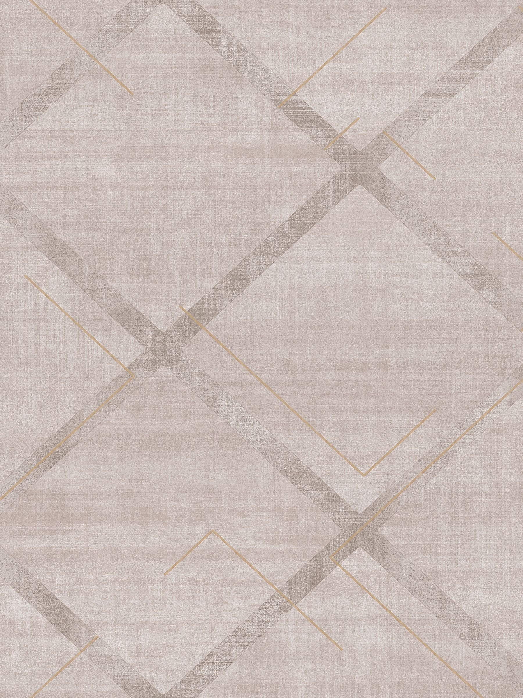 Graham & Brown Stone Lorenzo Geo A4 wallpaper sample, imported from the UK