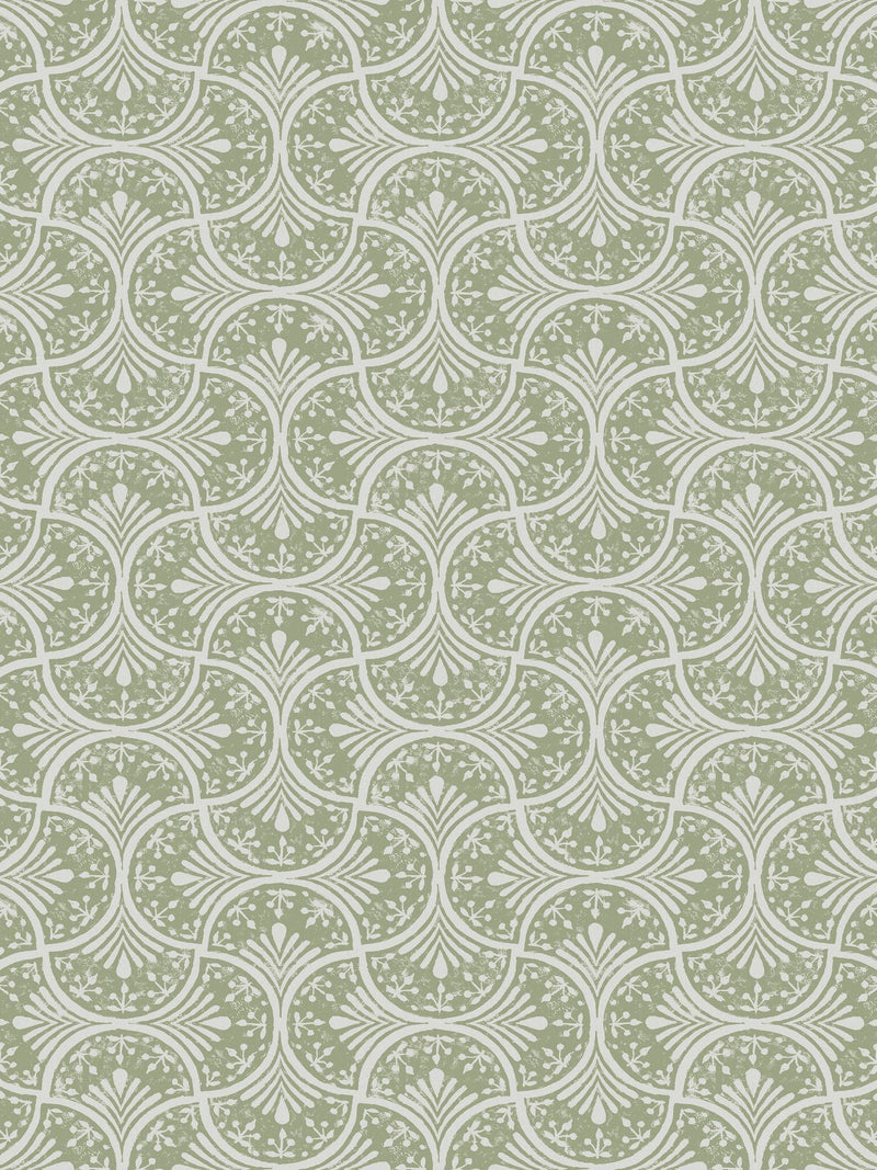 Graham & Brown Green Hopwood Cottage wallpaper, UK version