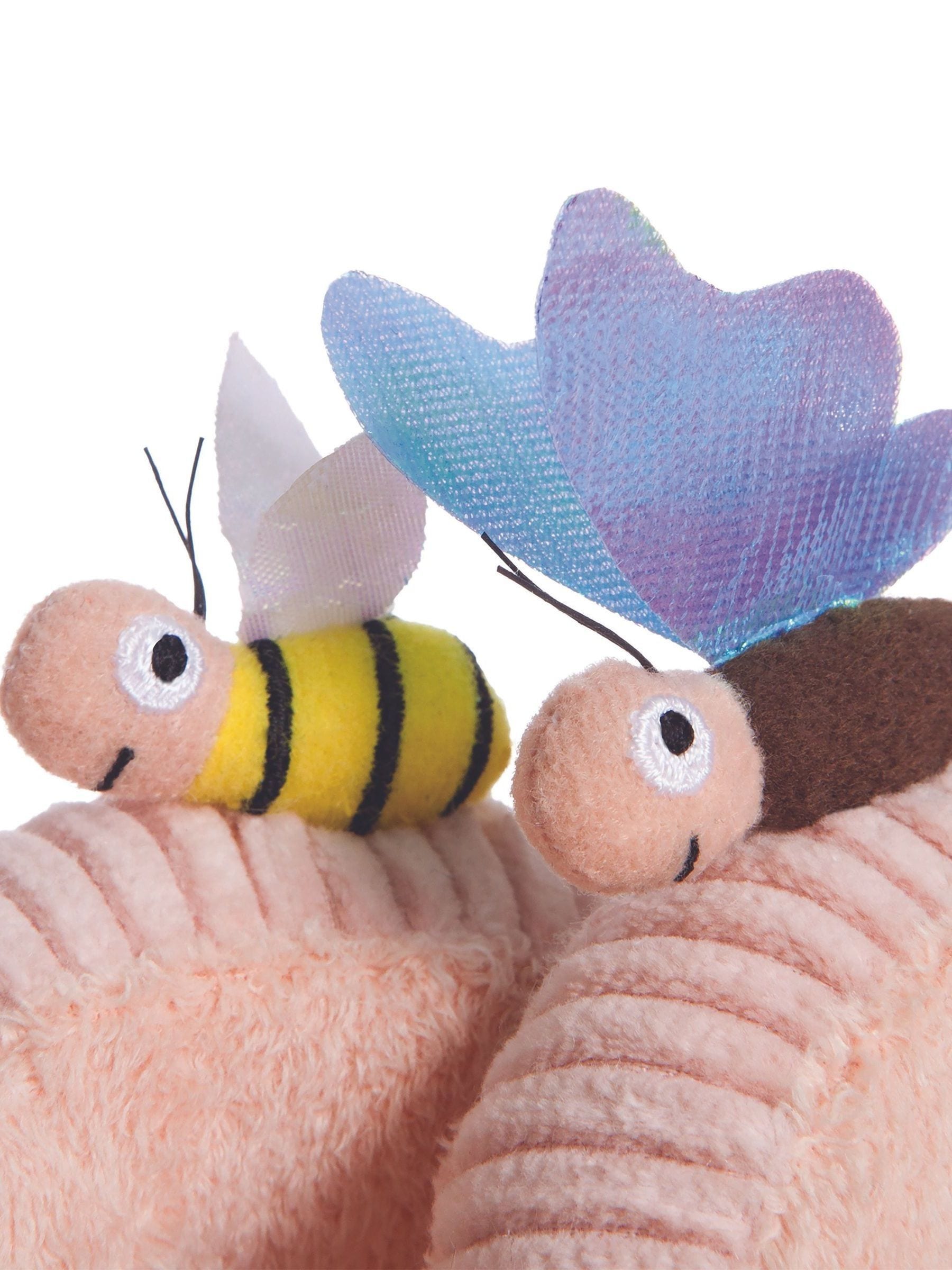 Aurora World Superworm soft toy 20cm, imported from the UK
