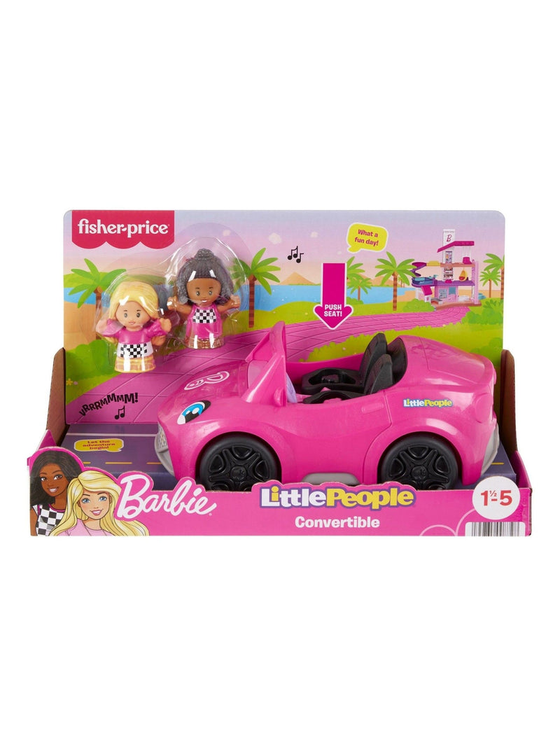 Mattel Little People Barbie Convertible toy car - British product