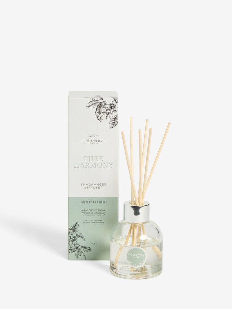 Country Luxe Orange and Geranium reed diffuser 60ml - British product
