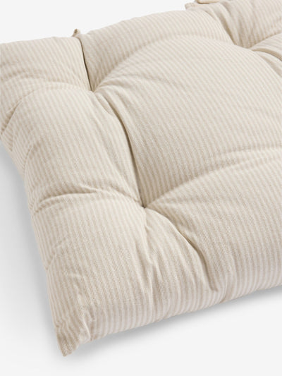 Next Natural Bronx Stripe Dining Chair Cushions Set of 2 - اشترِ عبر الإنترنت من McGrocer
