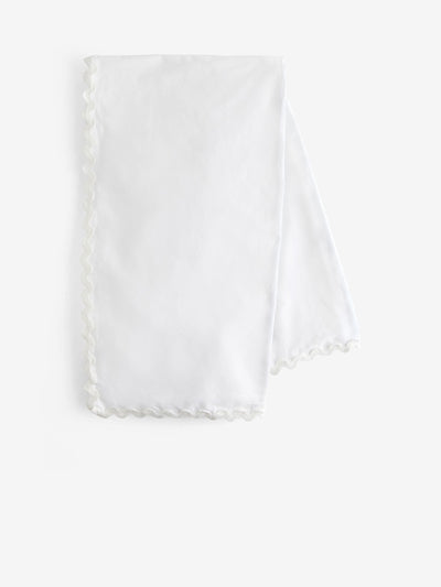 Next Weißer Wiggle-Rand 100% Baumwoll-Tischdecke- Online kaufen bei McGrocer