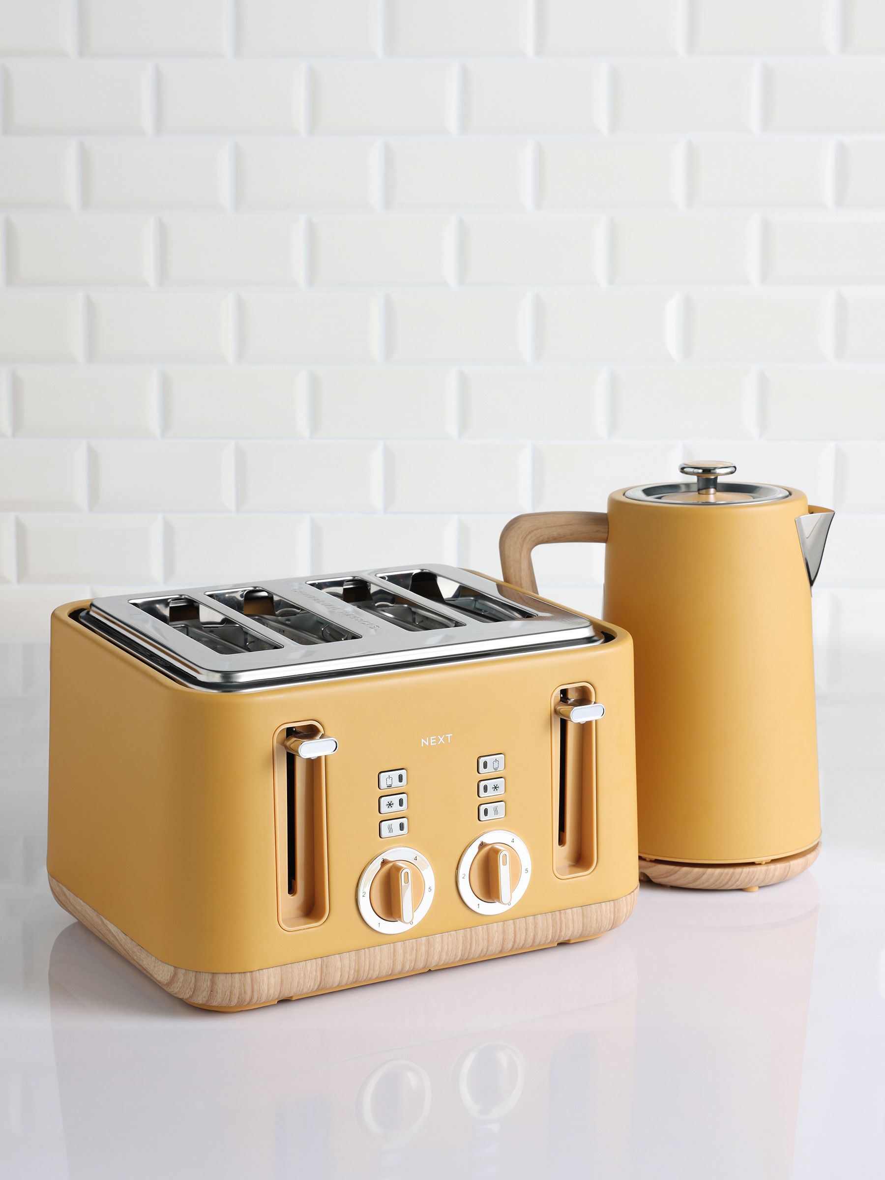 Ochre Yellow Bronx Kettle