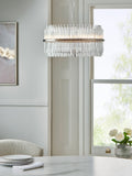 Lipsy Gold Pendant Glass Ceiling Light - 40cm Diameter