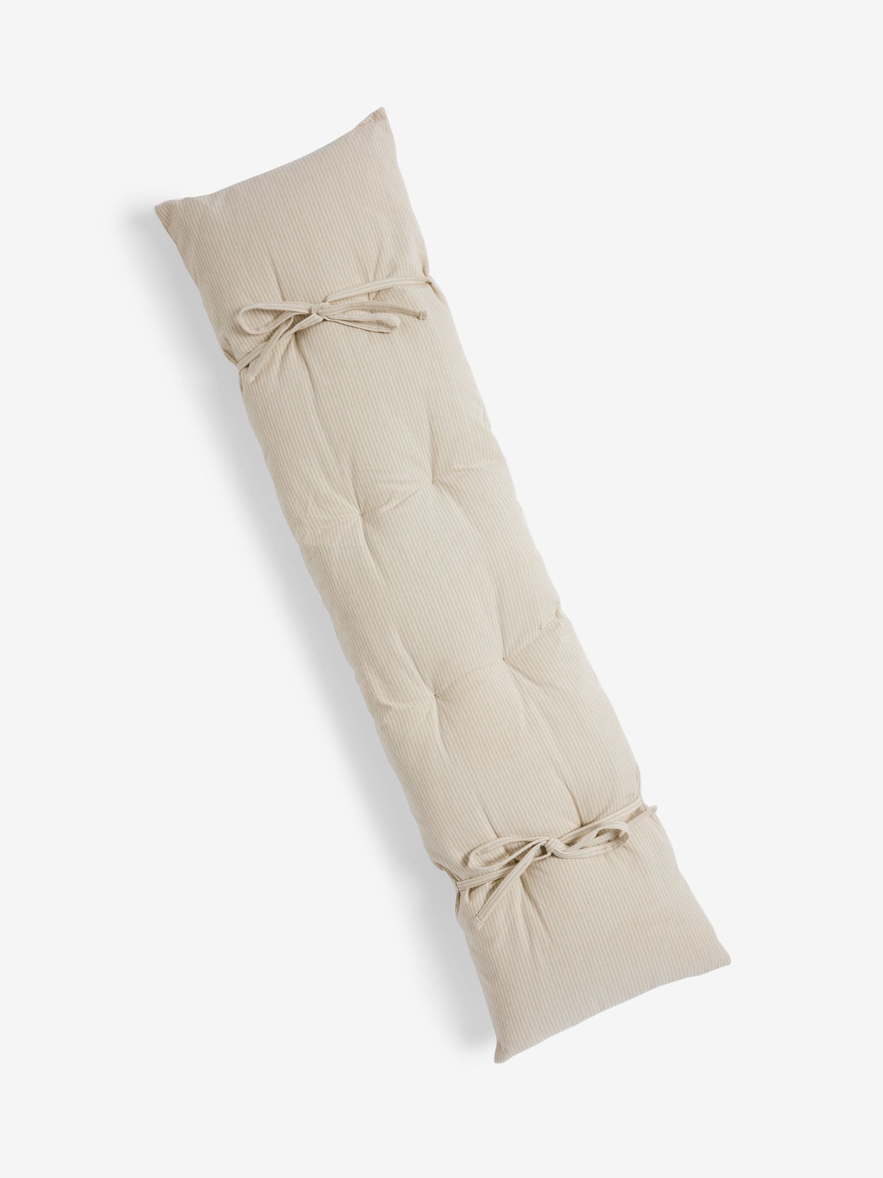 Bronx stripe cushion for dining benches, imported from the UK