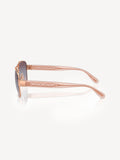 Coach Pink Pilot sunglasses Hc7161, imported from the UK