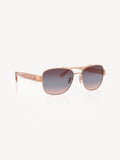 Coach Pink Pilot sunglasses Hc7161, imported from the UK