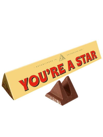 Next Toblerone Chocolate 360G You're A Star Bar- Buy online at McGrocer