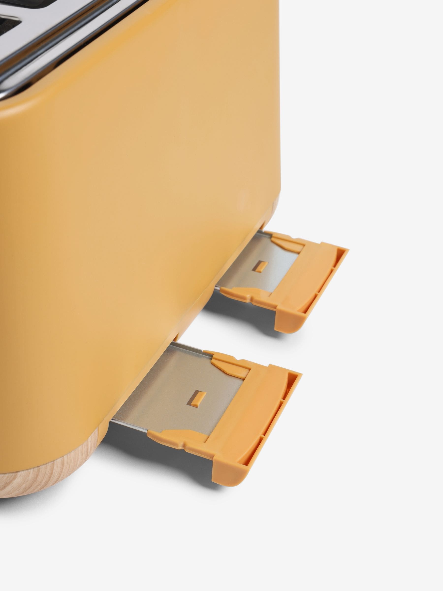Ochre Yellow Bronx 4 Slice Toaster