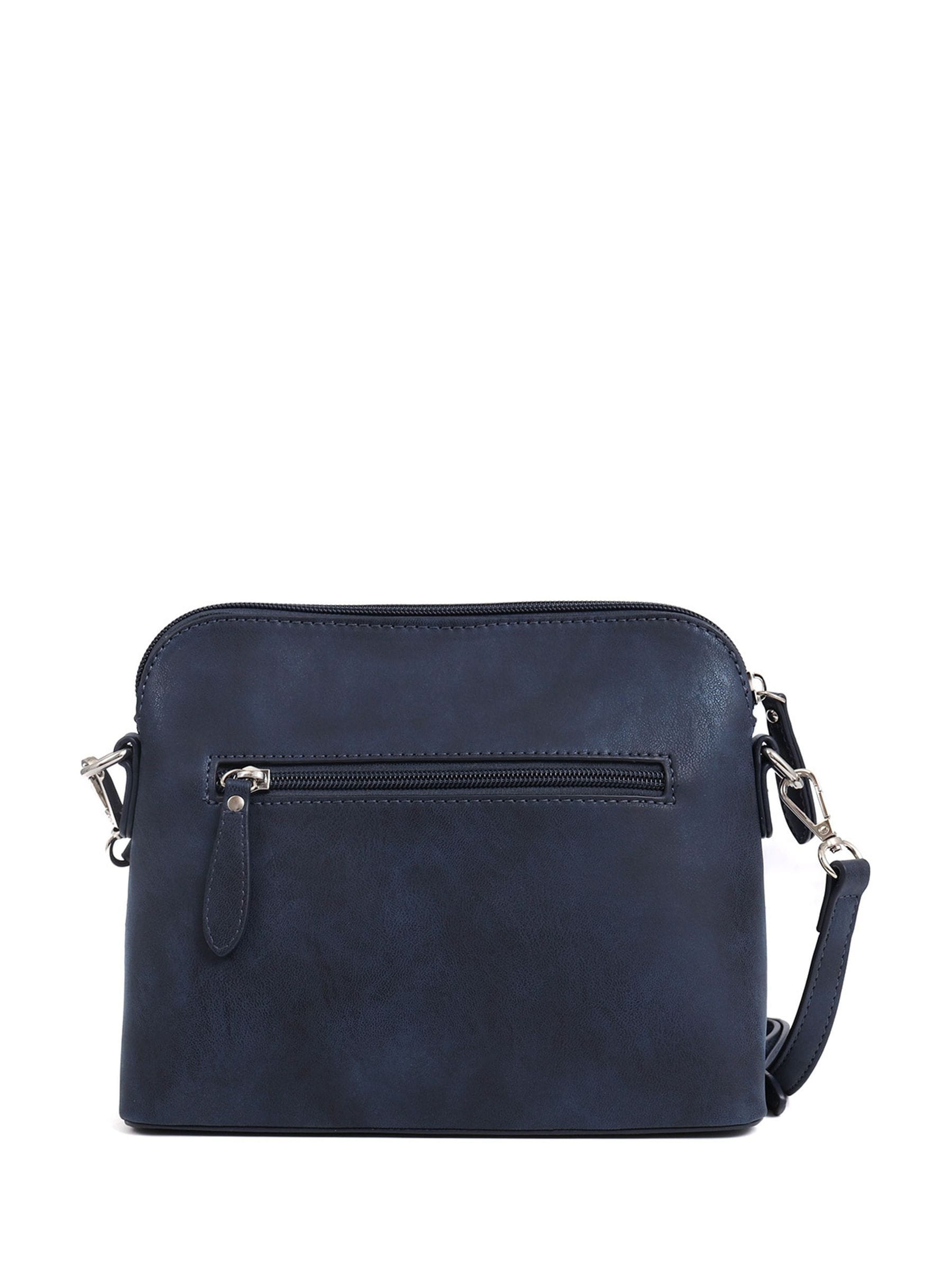 Pavers blue crossbody bag with zip fastening (British brand)