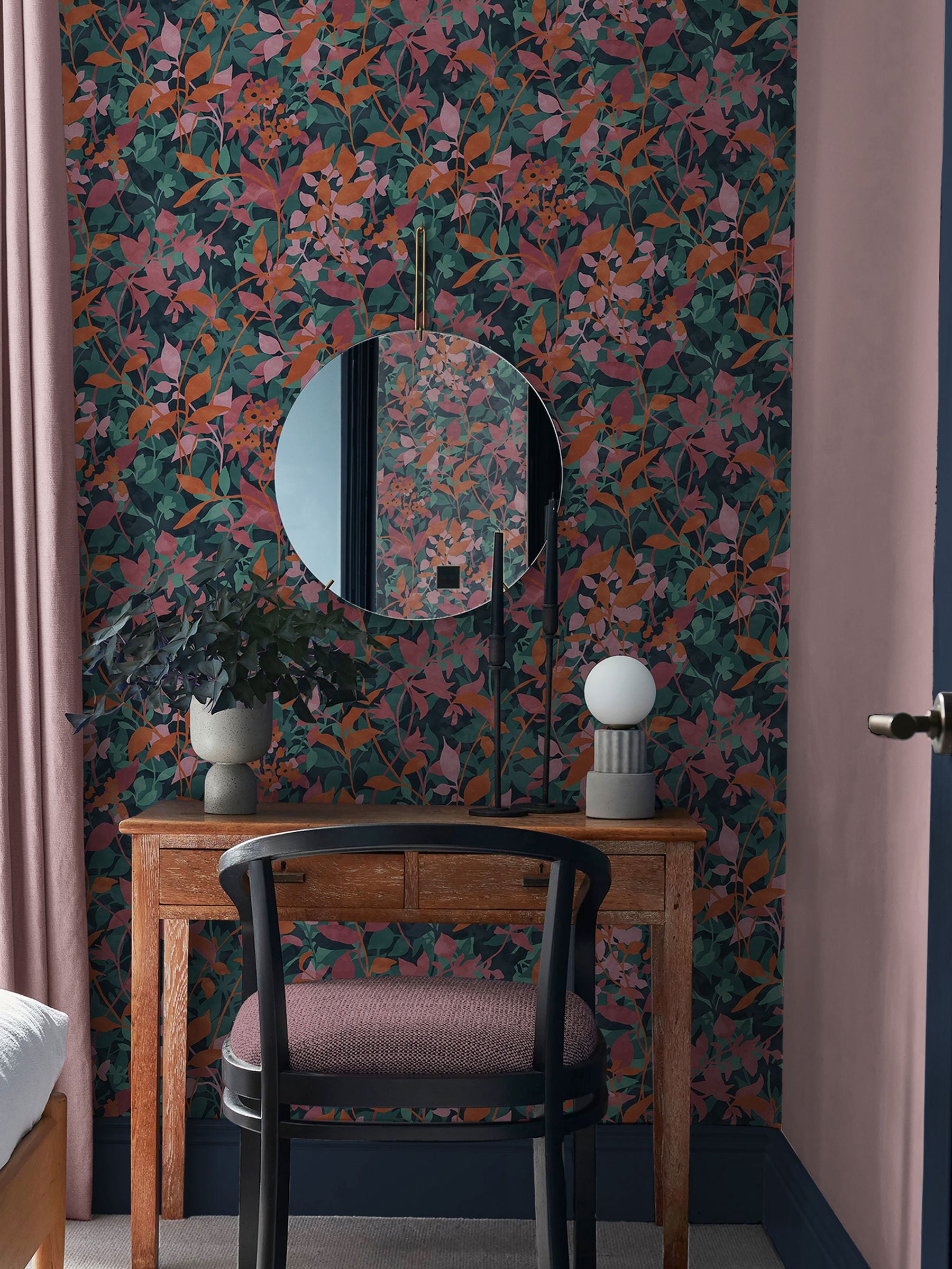 Graham & Brown Vivid Fleur wallpaper sample A4, UK version