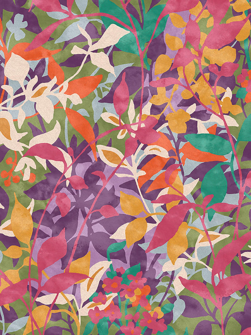 Graham & Brown Brights Fleur A4 wallpaper sample (British brand)
