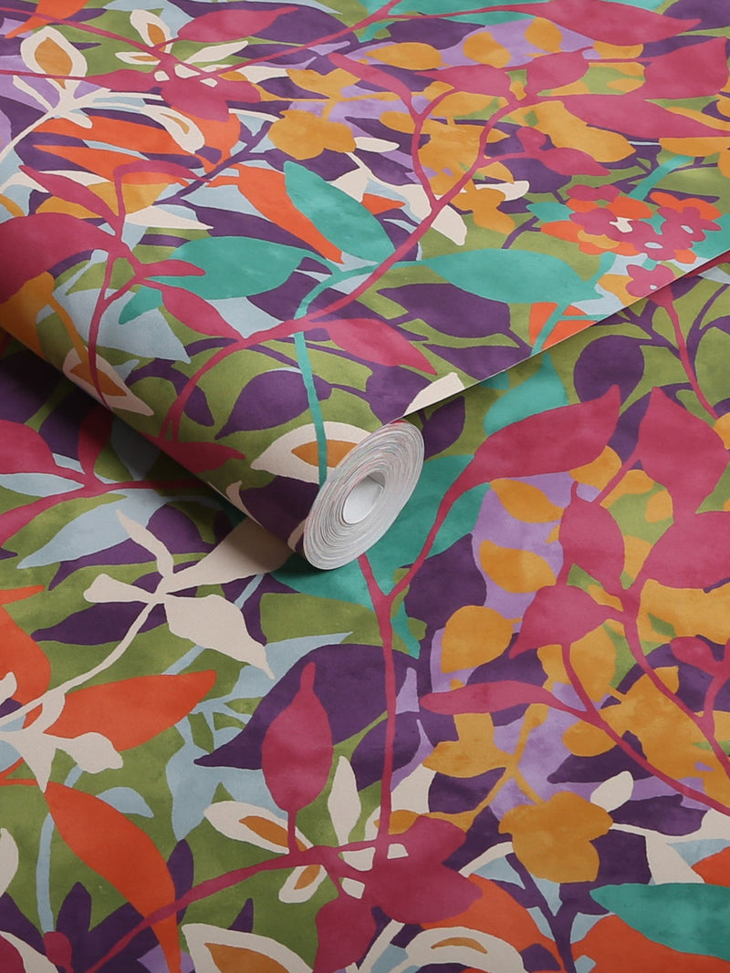 Graham & Brown Brights Fleur A4 wallpaper sample (British brand)