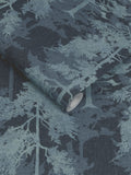 Graham & Brown Blue Norse Forrest wallpaper, imported from the UK