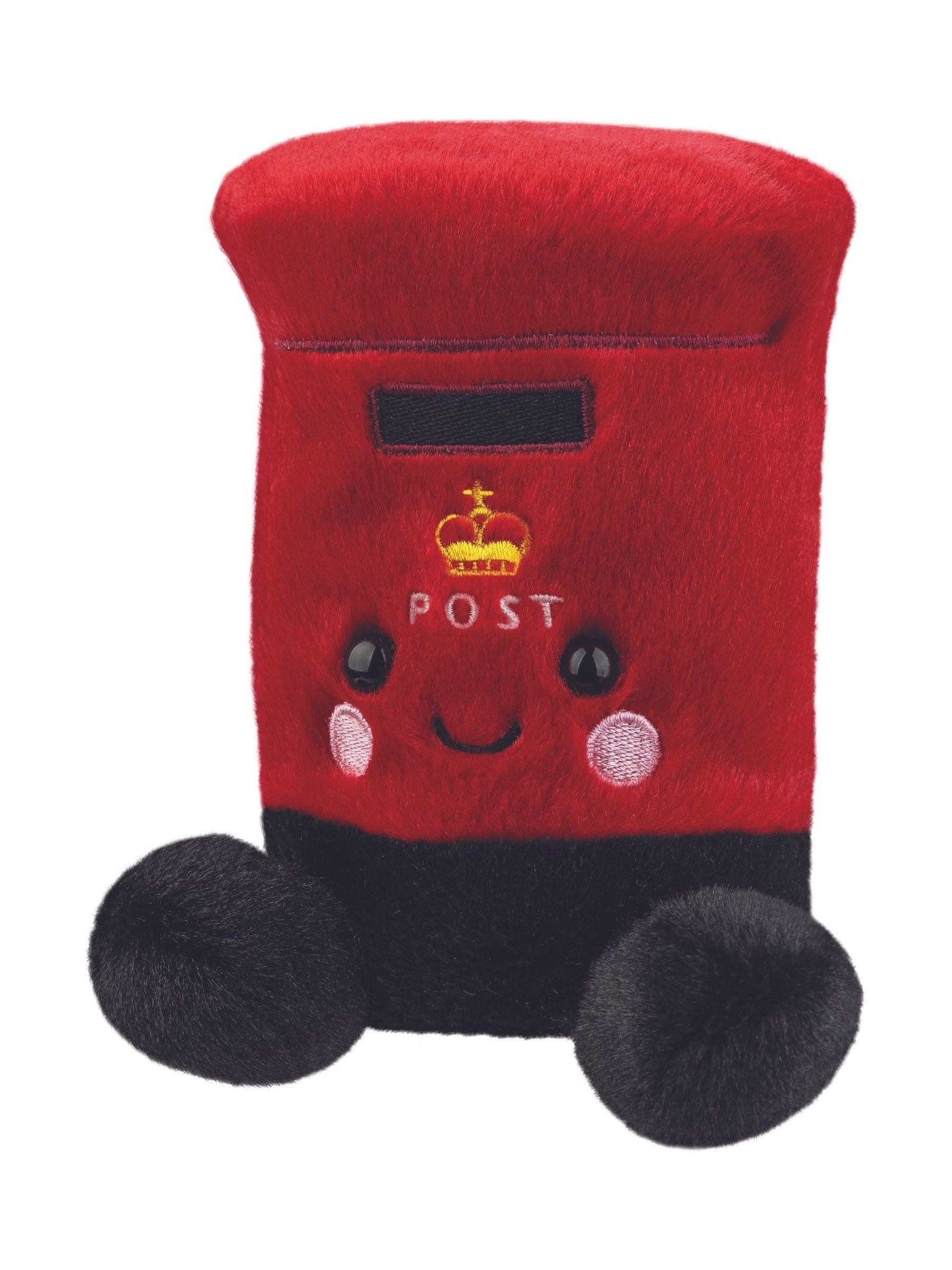 Aurora World Palm Pals Postbox soft toy 10cm - British product