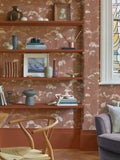 Graham & Brown Clay Flower Press wallpaper sample A4, UK version