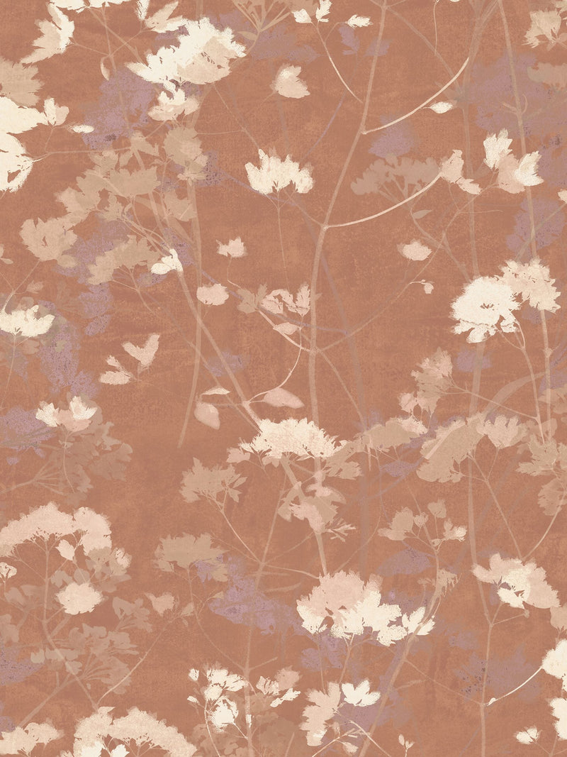 Graham & Brown Clay Flower Press wallpaper sample A4, UK version