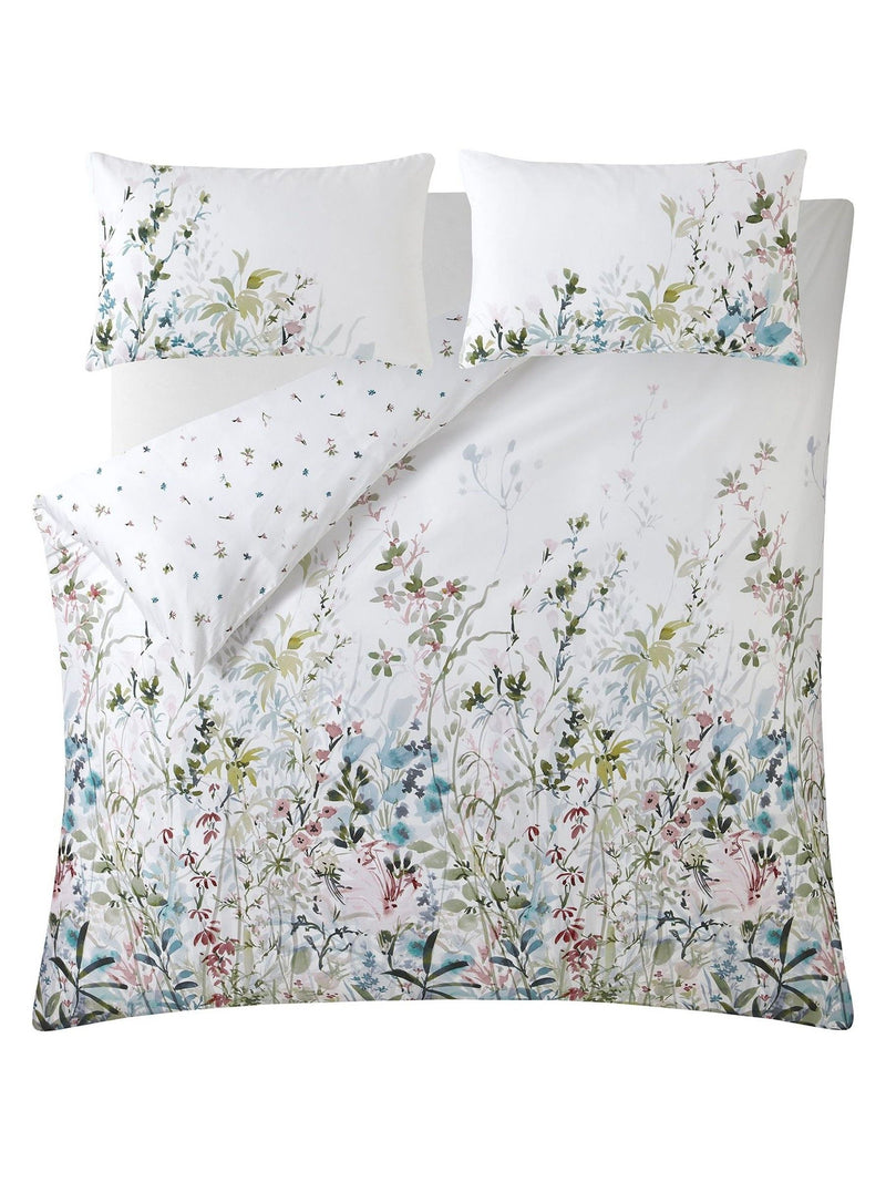 Laura Ashley Pointon Fields duvet cover set in cotton sateen, UK version