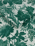 Graham & Brown green Enzia wallpaper, imported from the UK