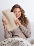 Just Sheepskin Grey Rebecca Hot Water Bottle