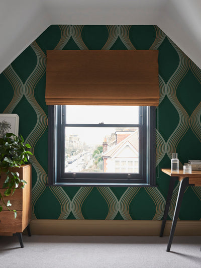 Next Graham & Brown Green Euphoria Wallpaper- Buy online at McGrocer
