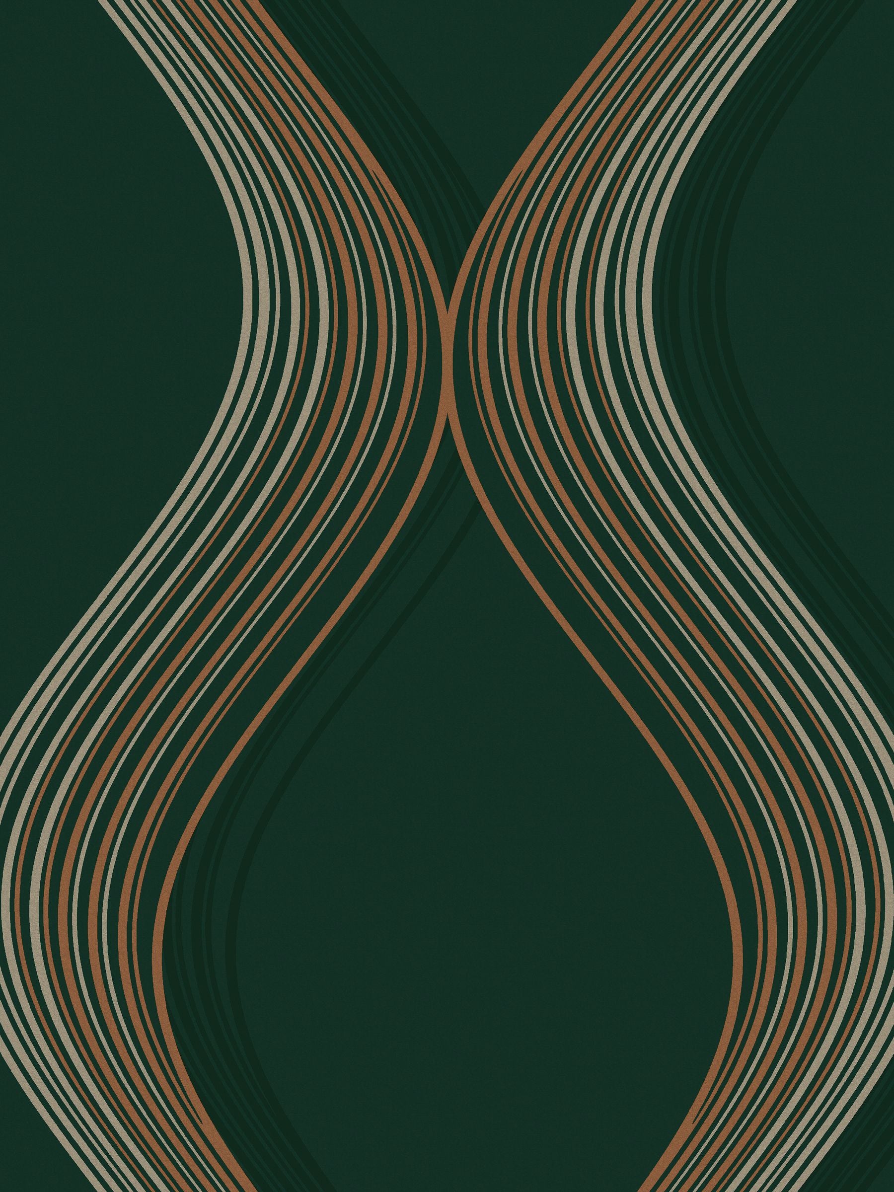 Graham & Brown Green Euphoria wallpaper (British brand)