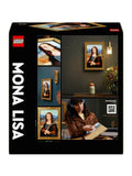 LEGO Art Mona Lisa building set 1503 pieces, imported from the UK