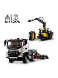 LEGO Technic Volvo FMX truck and EC230 excavator toy set, 2274 pieces, UK version