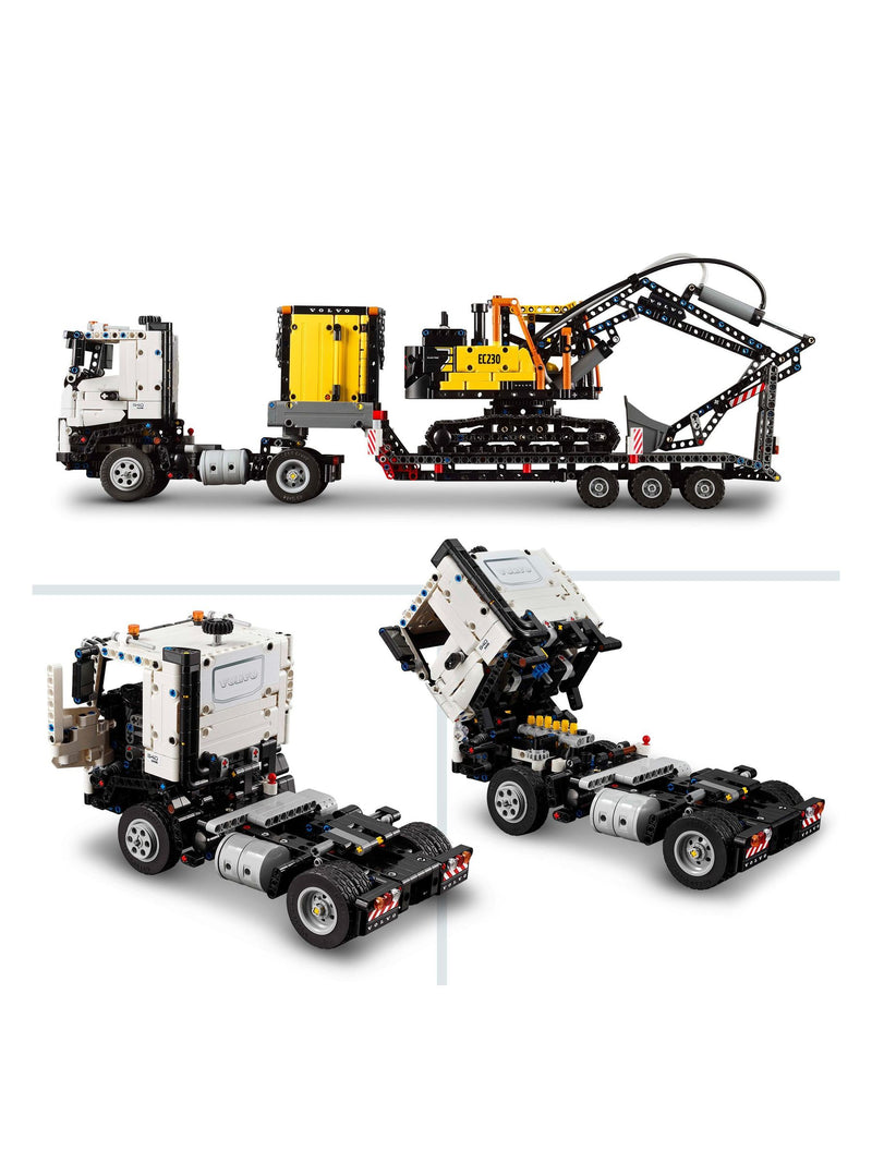 LEGO Technic Volvo FMX truck and EC230 excavator toy set, 2274 pieces, UK version