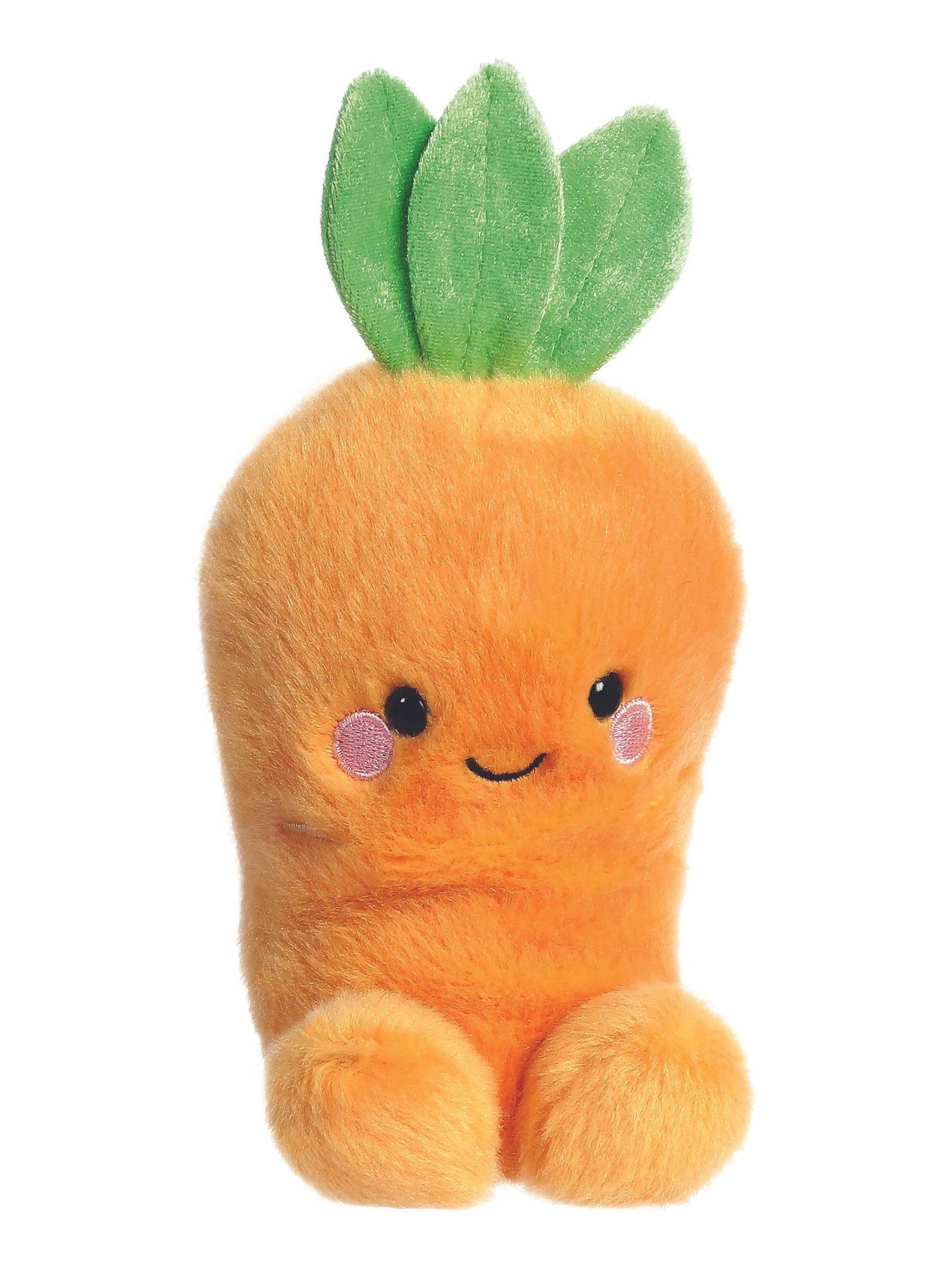 Aurora World Palm Pals Cheerful Carrot soft toy 10cm, imported from the UK
