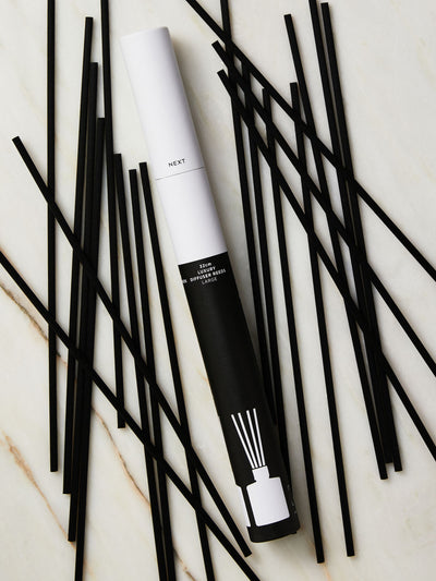 Black Large Replacement Diffuser Reeds 20 Pack