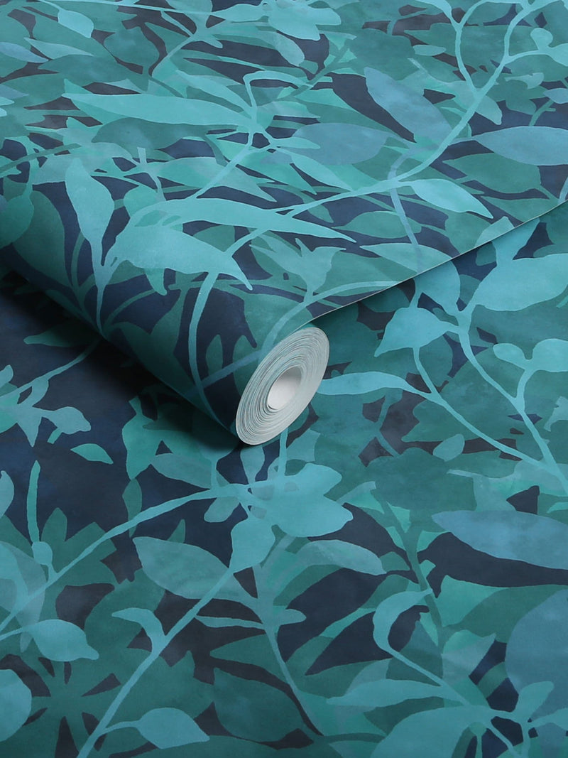 Graham & Brown wallpaper sample Midnight Fleur A4, UK version