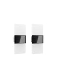 SolarCentre Gemini solar wall light set of 2 (British brand)